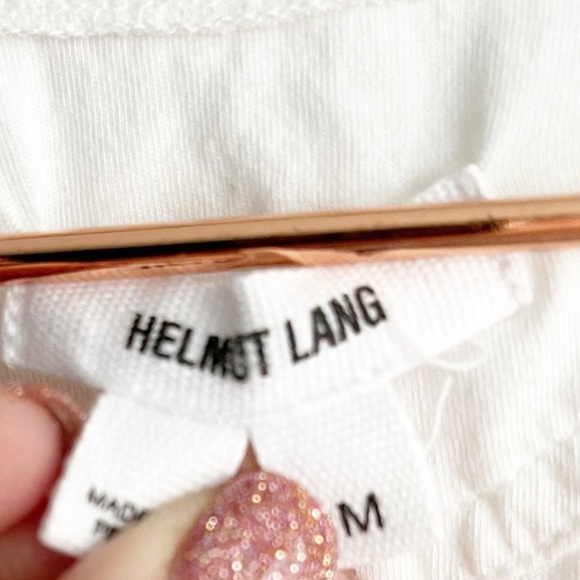 Helmut Lang Muscle Top with Splatter Print - Picture 6 of 11